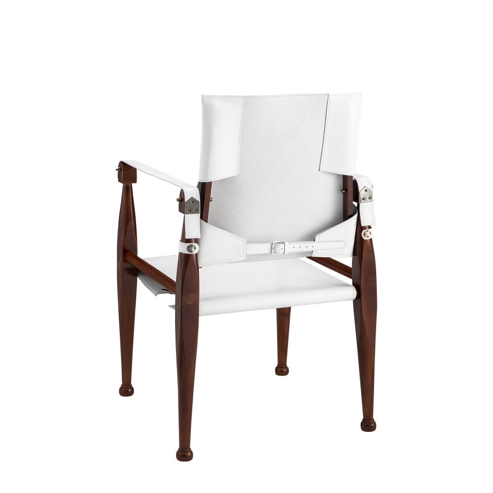 Authentic Models Bridle Campaign Chair White