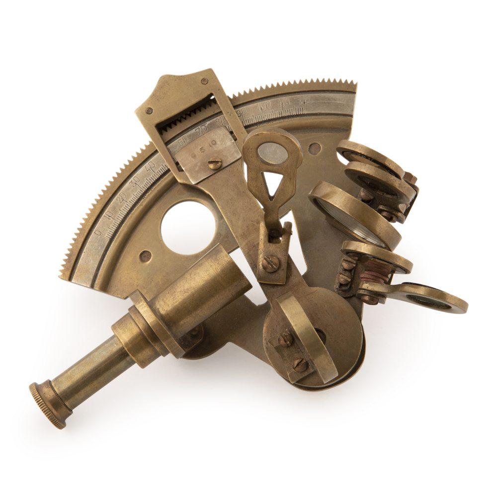 Authentic Models Bronze Pocket Sextant