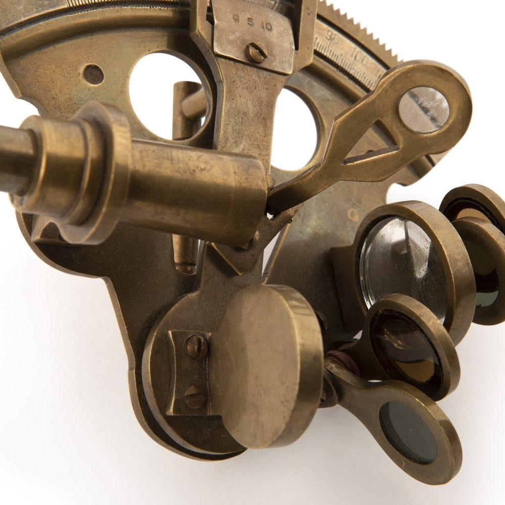 Authentic Models Bronze Pocket Sextant