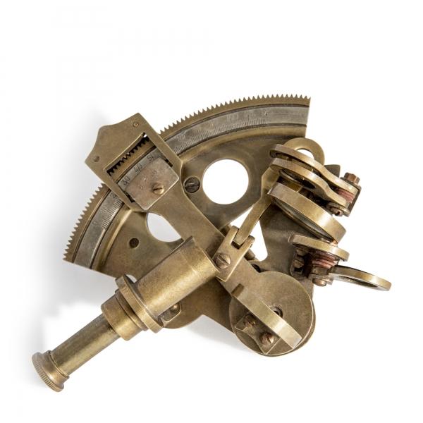 authentic models Bronze Pocket Sextant