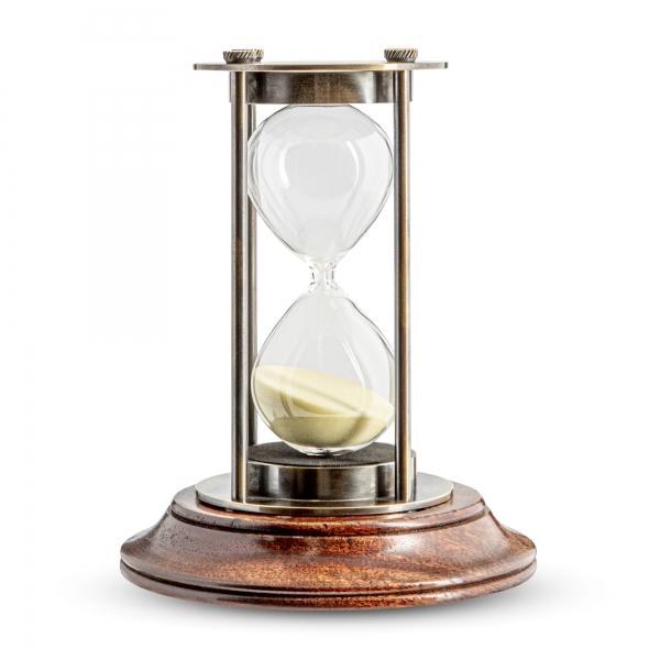 authentic models Bronzed 30 minute Hourglass