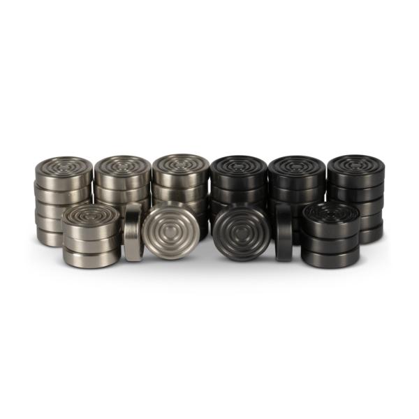 authentic models Checkers Set Metal