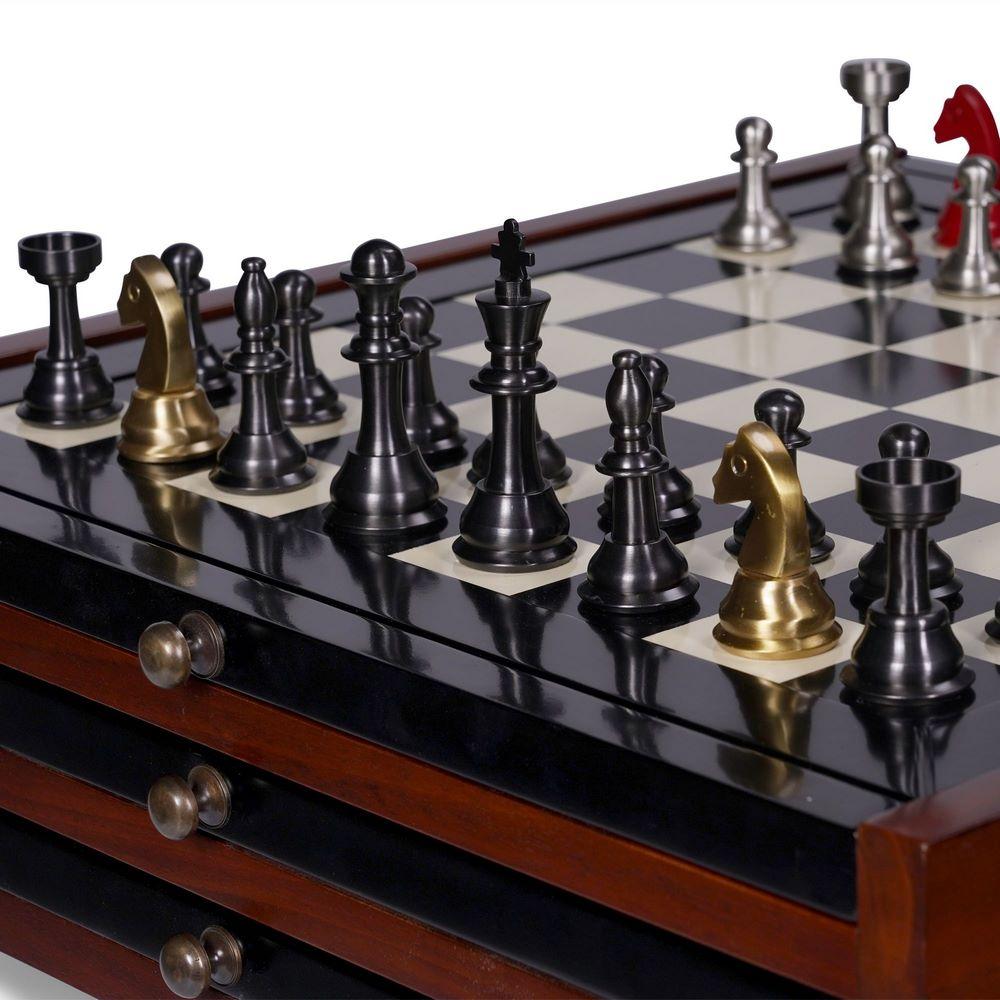 Authentic Models Chess Set Metal
