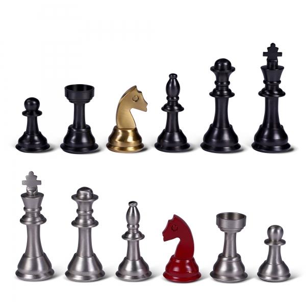 authentic models Chess Set Metal
