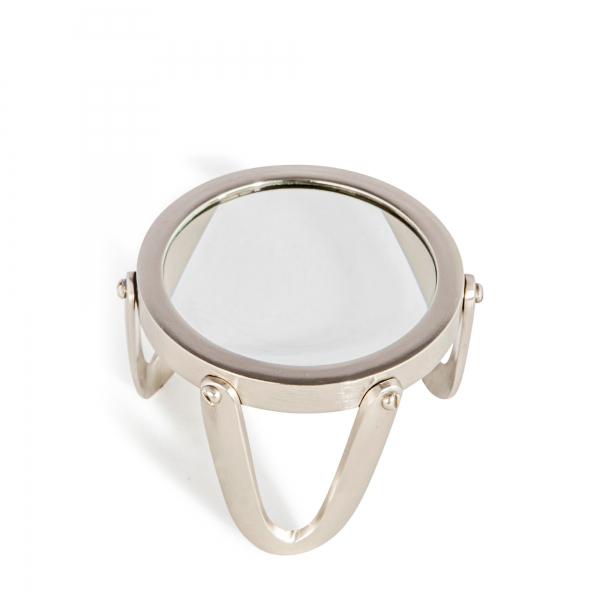 authentic models Desk Magnifier 3″ Pewter