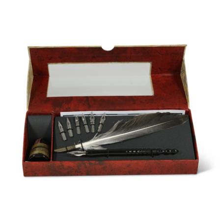 authentic models Feather Pen Set