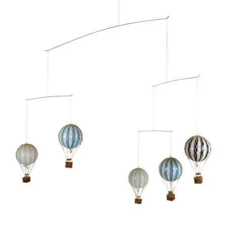 authentic models Flying the Skies Mobile Blue