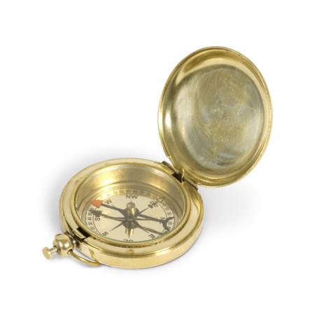 authentic models Mini Push Button Compass
