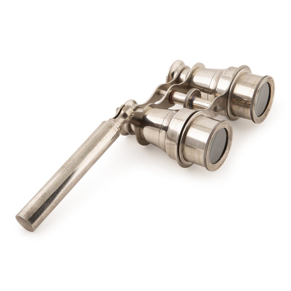 Authentic Models Opera Binocular Silver 3″