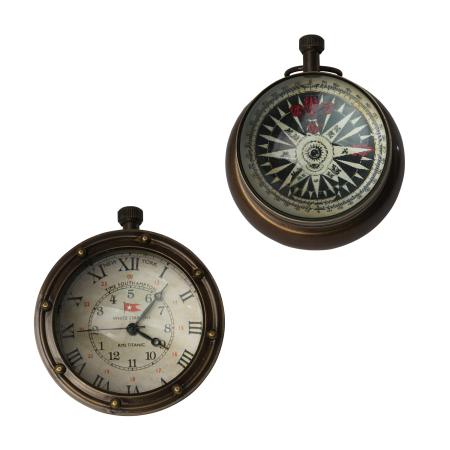 authentic models Porthole Eye of Time Bronze