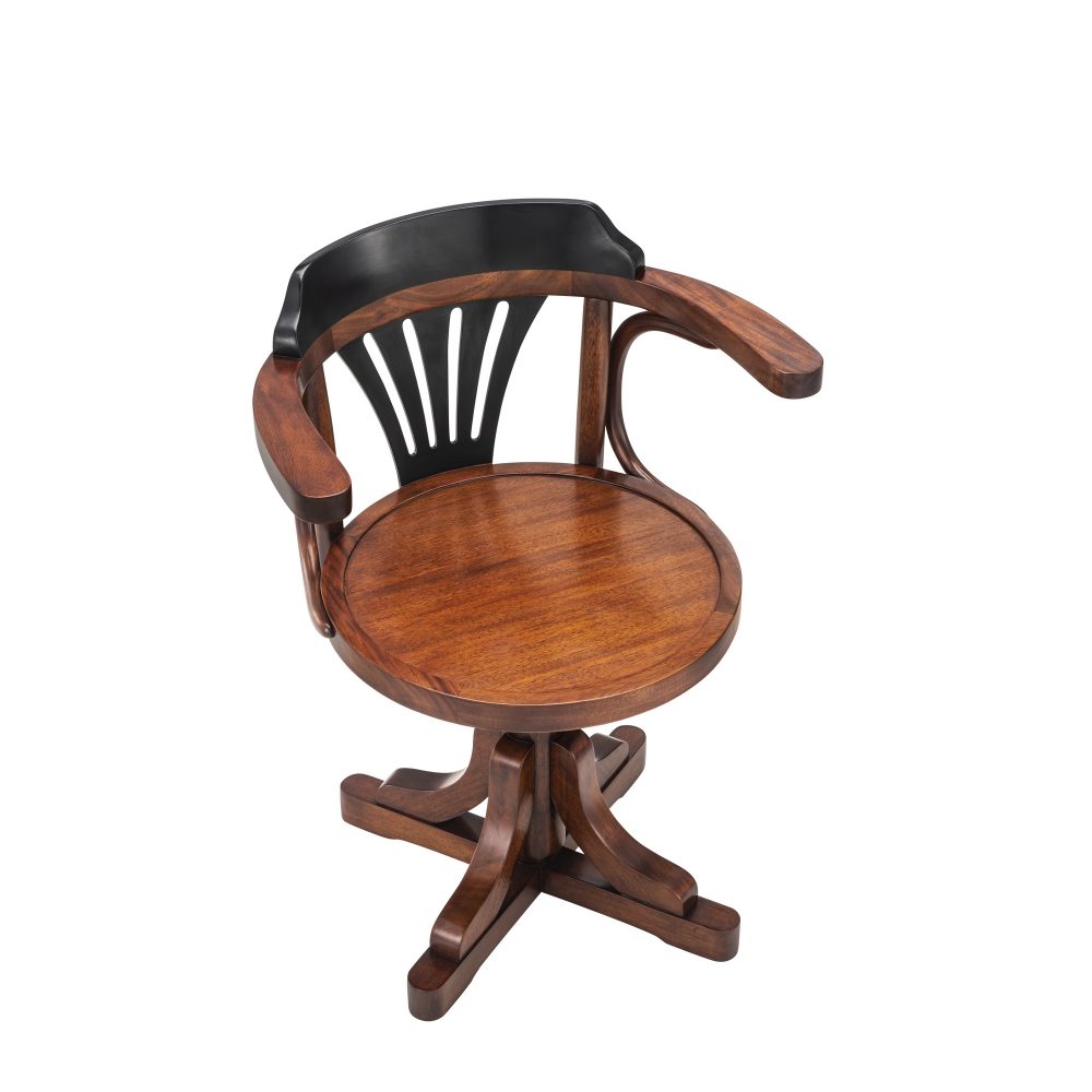 Authentic Models Purser’s Chair Black & Honey