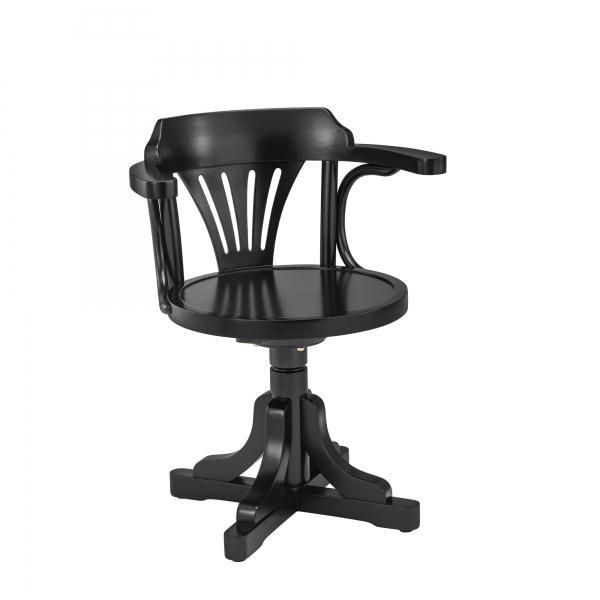 authentic models Purser’s Chair Black