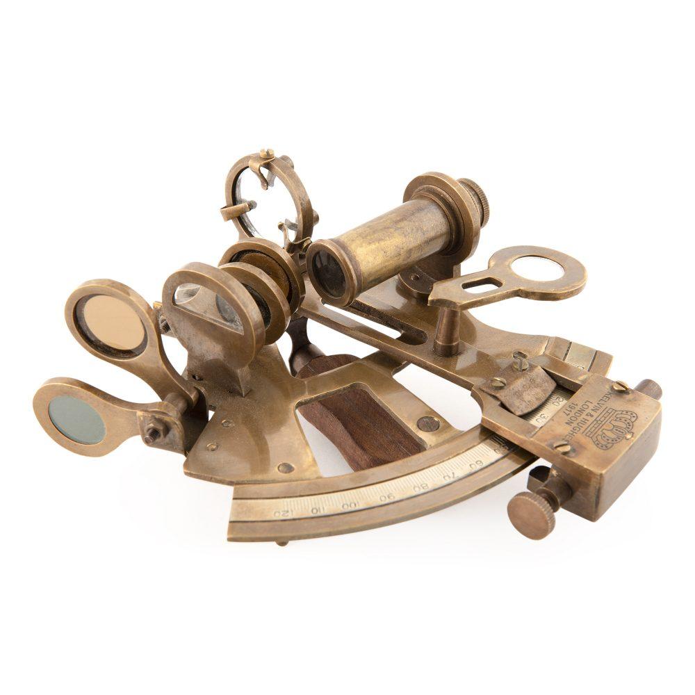 Authentic Models Sextant In Case