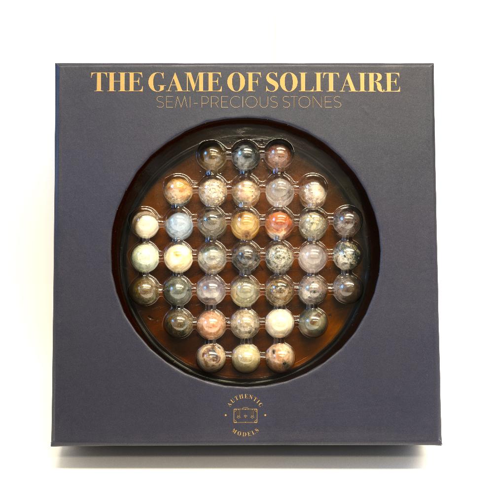 Authentic Models Solitaire Game 20mm French Finish