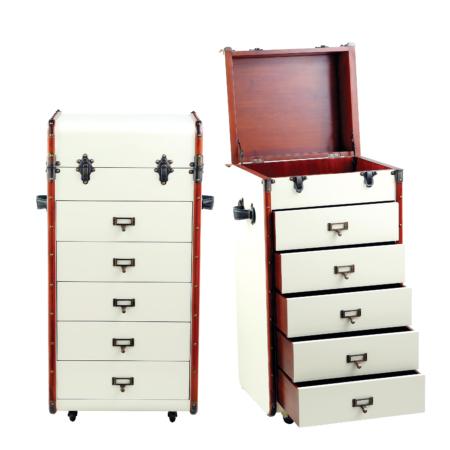 authentic models STATEROOM DRAWERS LARGE OFF WHITE