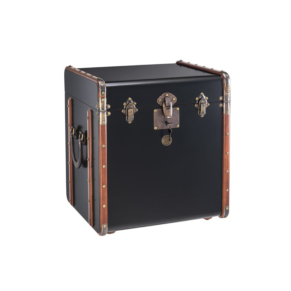 Authentic Models Stateroom End Table Black