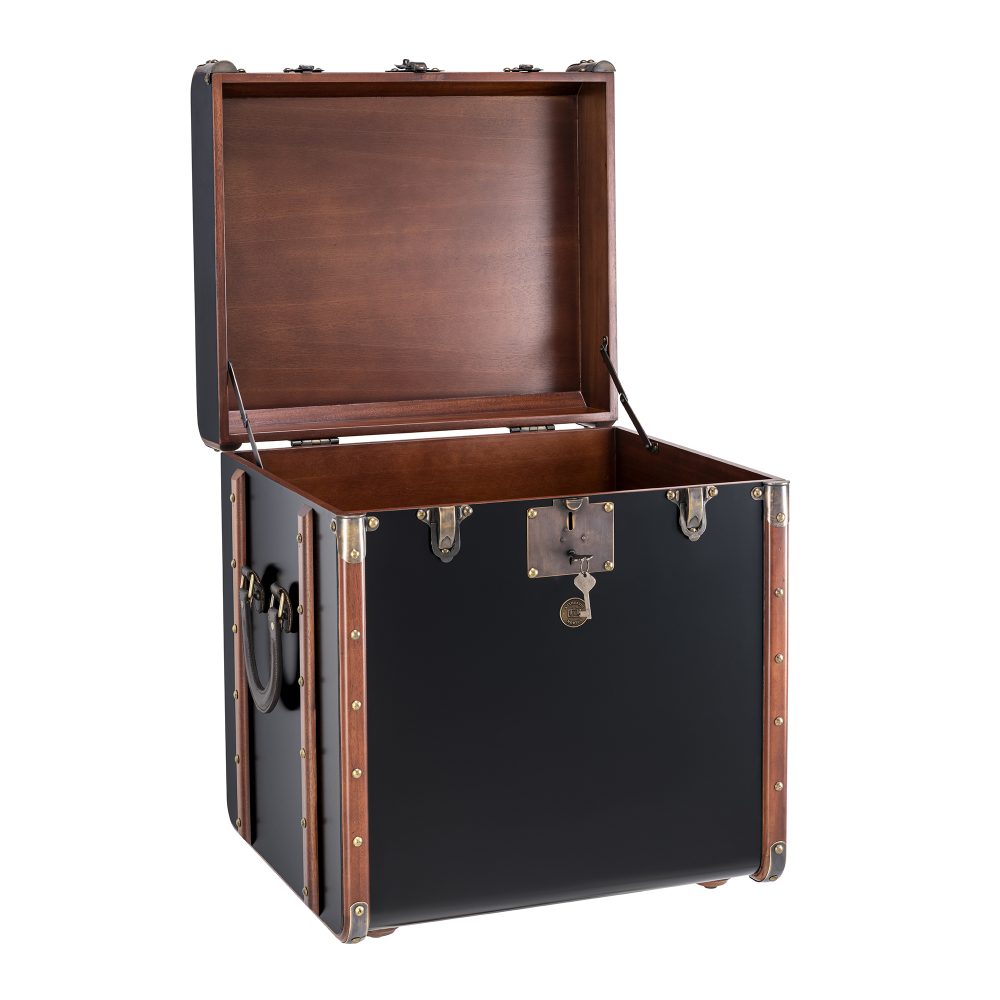 Authentic Models Stateroom End Table Black