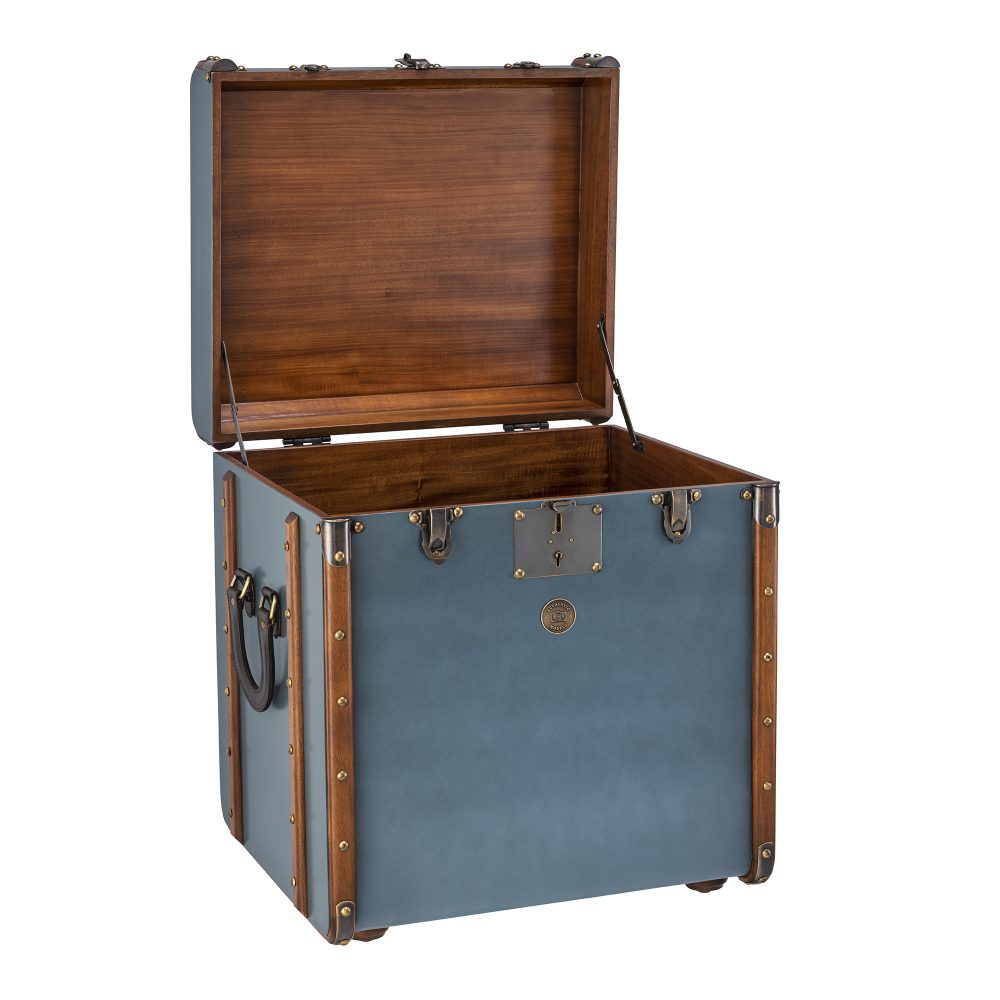 Authentic Models Stateroom End Table Petrol