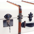 Authentic Models Stateroom Trunk Table Off White