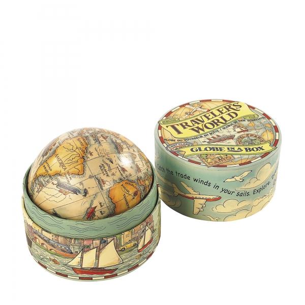 authentic models Traveler’s World Globe In Box