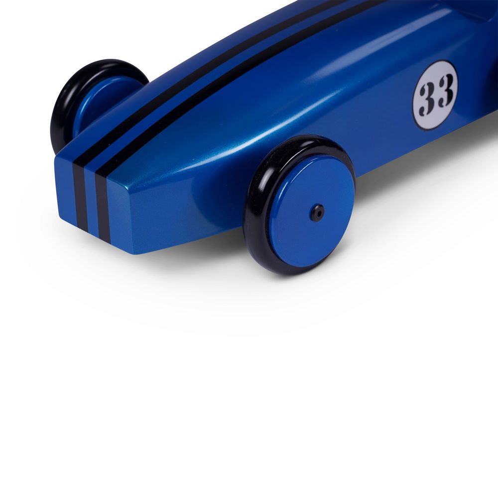 Authentic Models Wood Car Model Blue