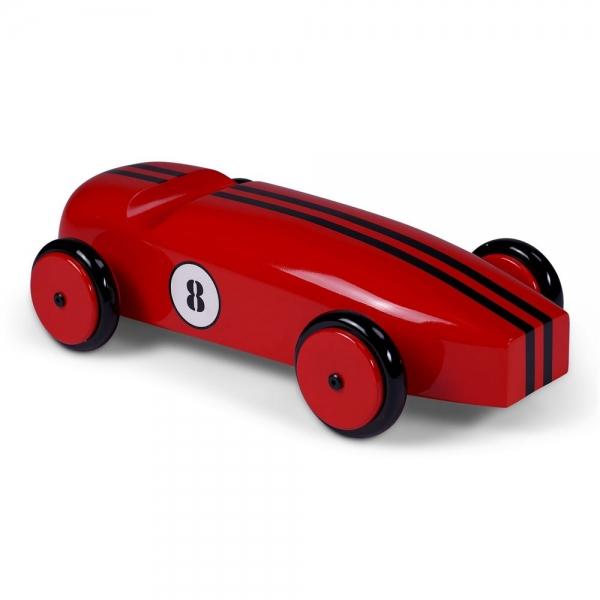 authentic models Wood Car Model Red