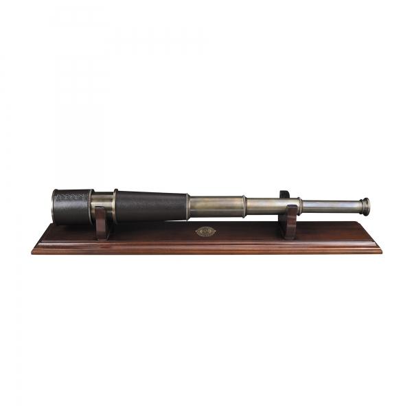 authentic models Bronze Spyglass & Stand French Finish