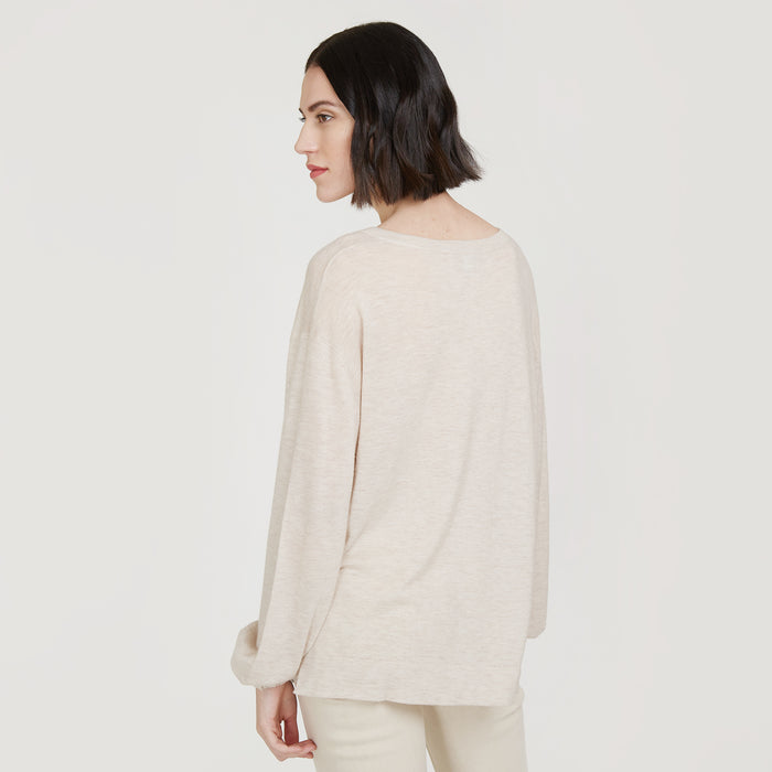 Autumn Cashmere Balloon Sleeve Tunic
