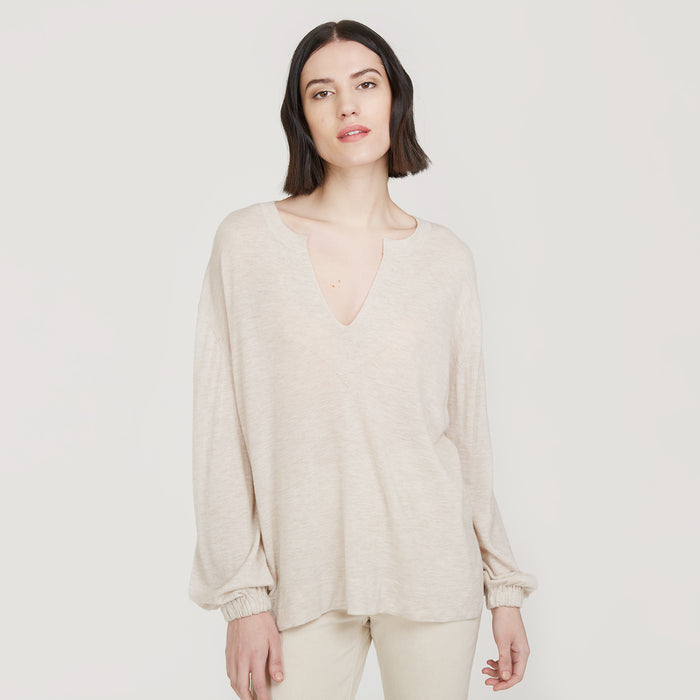 autumn cashmere Balloon Sleeve Tunic