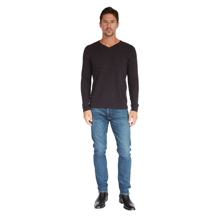 Autumn Cashmere Basic V-Neck Open Bottom