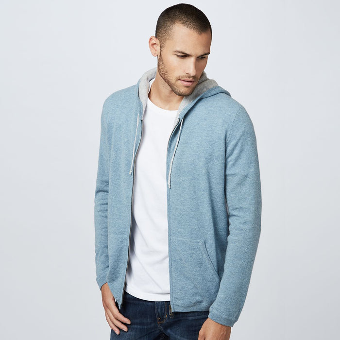 autumn cashmere Cashmere Full Zip Up Hoodie