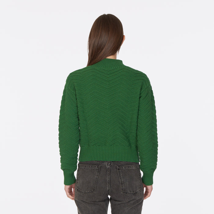 Autumn Cashmere Chevron Mock