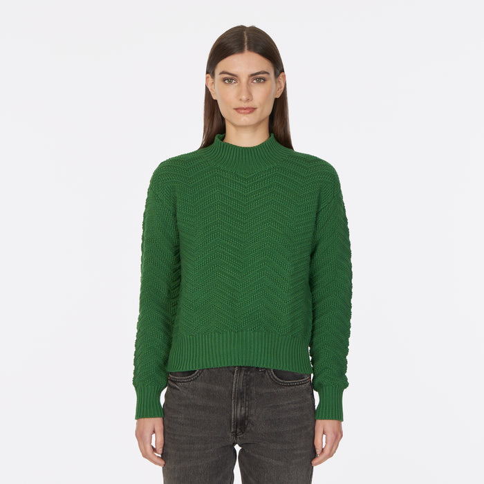 autumn cashmere Chevron Mock