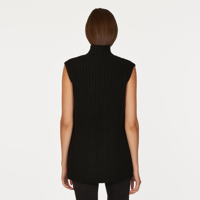 Autumn Cashmere Chunky Cable Sleeveless Tunic