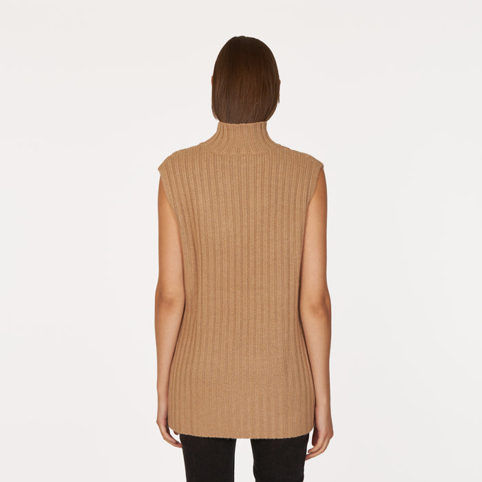 Autumn Cashmere Chunky Cable Sleeveless Tunic