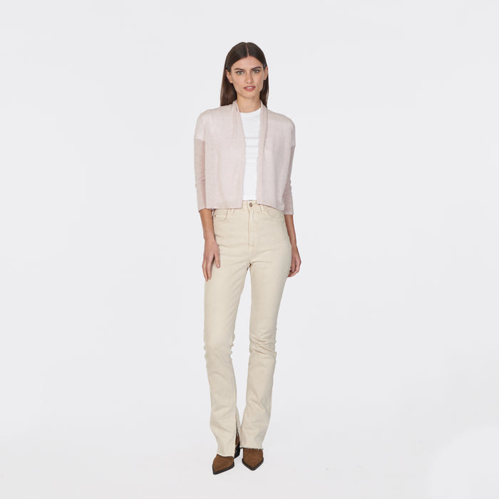 Autumn Cashmere Collared Easy Crop