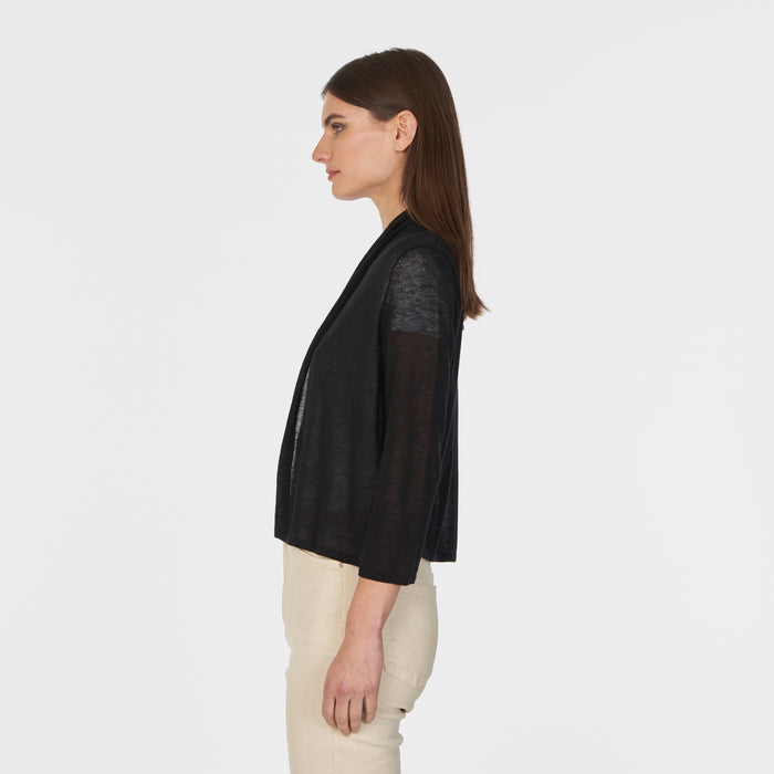 Autumn Cashmere Collared Easy Crop