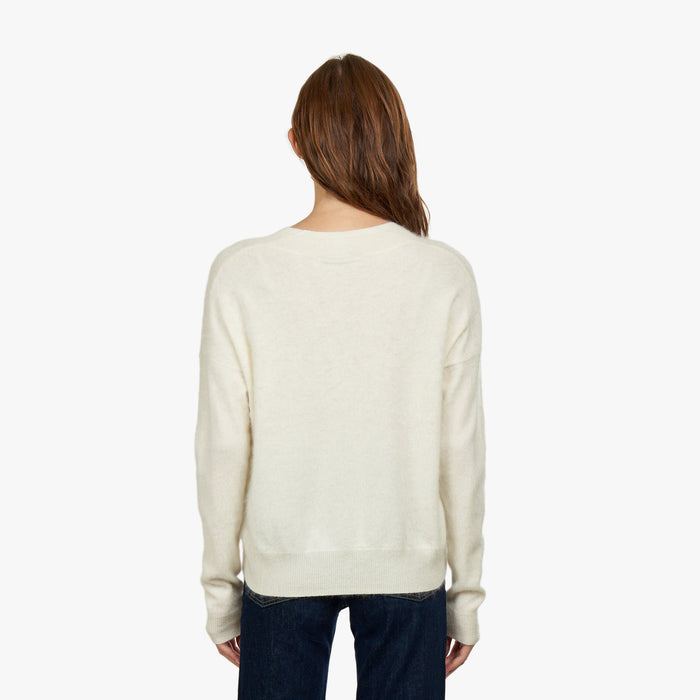 Autumn Cashmere Fluffy V In Cloud