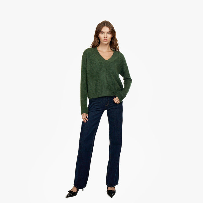 Autumn Cashmere Fluffy V In Jungle