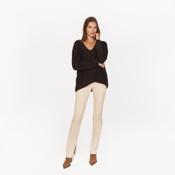 Autumn Cashmere Hi Lo V-Neck