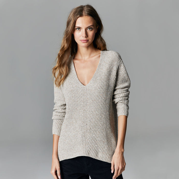 autumn cashmere Hi Lo V-Neck
