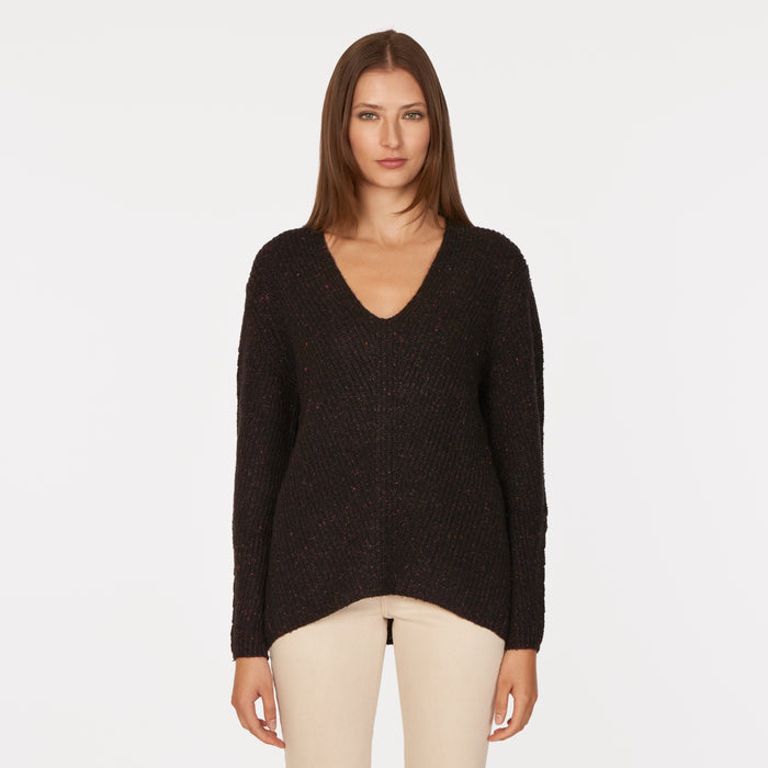 autumn cashmere Hi Lo V-Neck