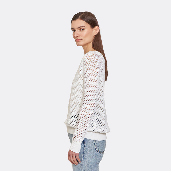Autumn Cashmere Mesh V In White