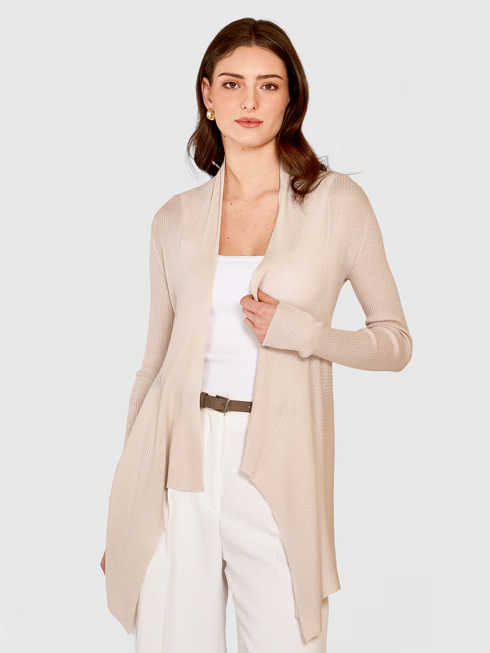 autumn cashmere Rib Drape in Canvas