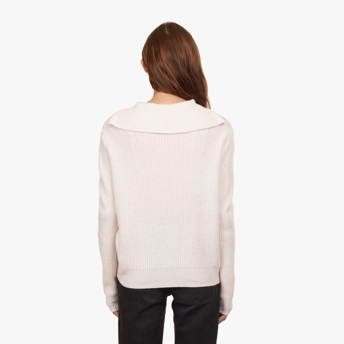 Autumn Cashmere Shaker 1/2 Zip Mock
