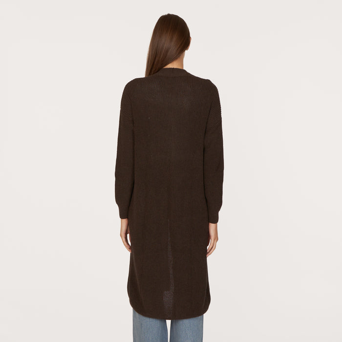 Autumn Cashmere Shaker Open Coatigan W/ Pockets