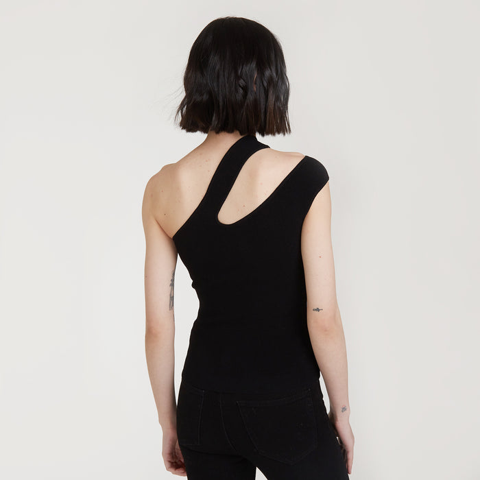 Autumn Cashmere Slash One Shoulder Tank