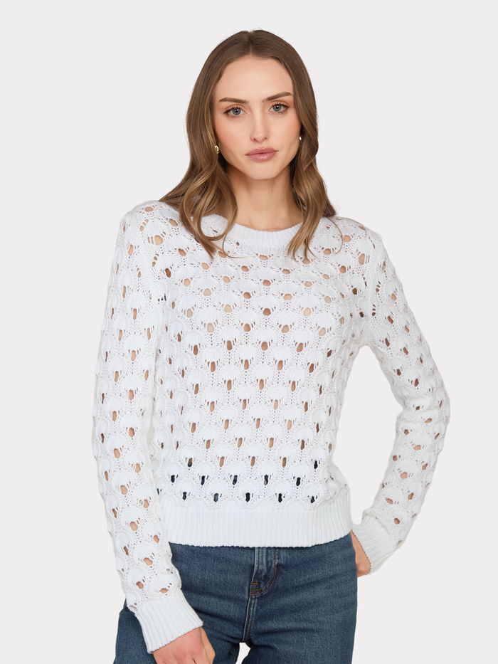 autumn cashmere Texture Stitch Crew