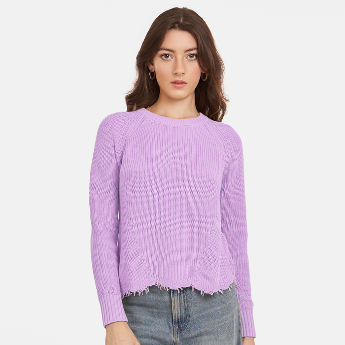 autumn cashmere Distressed Scallop Shaker in Primrose