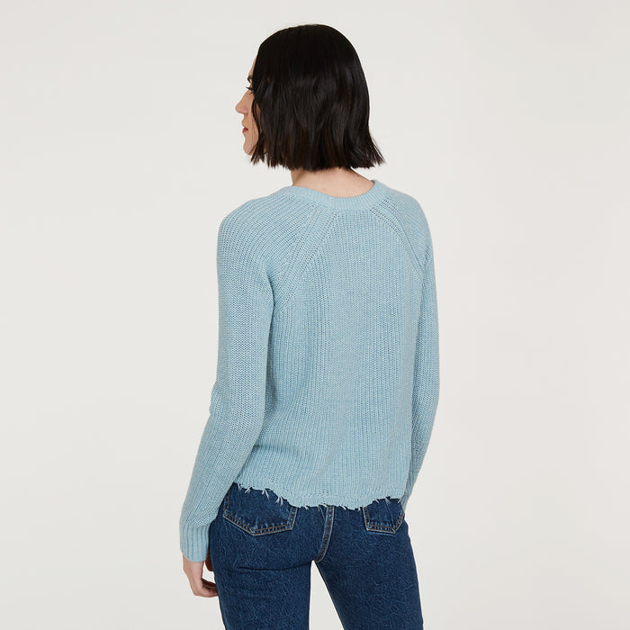 Autumn Cashmere Distressed Scallop Shaker In Wrangler